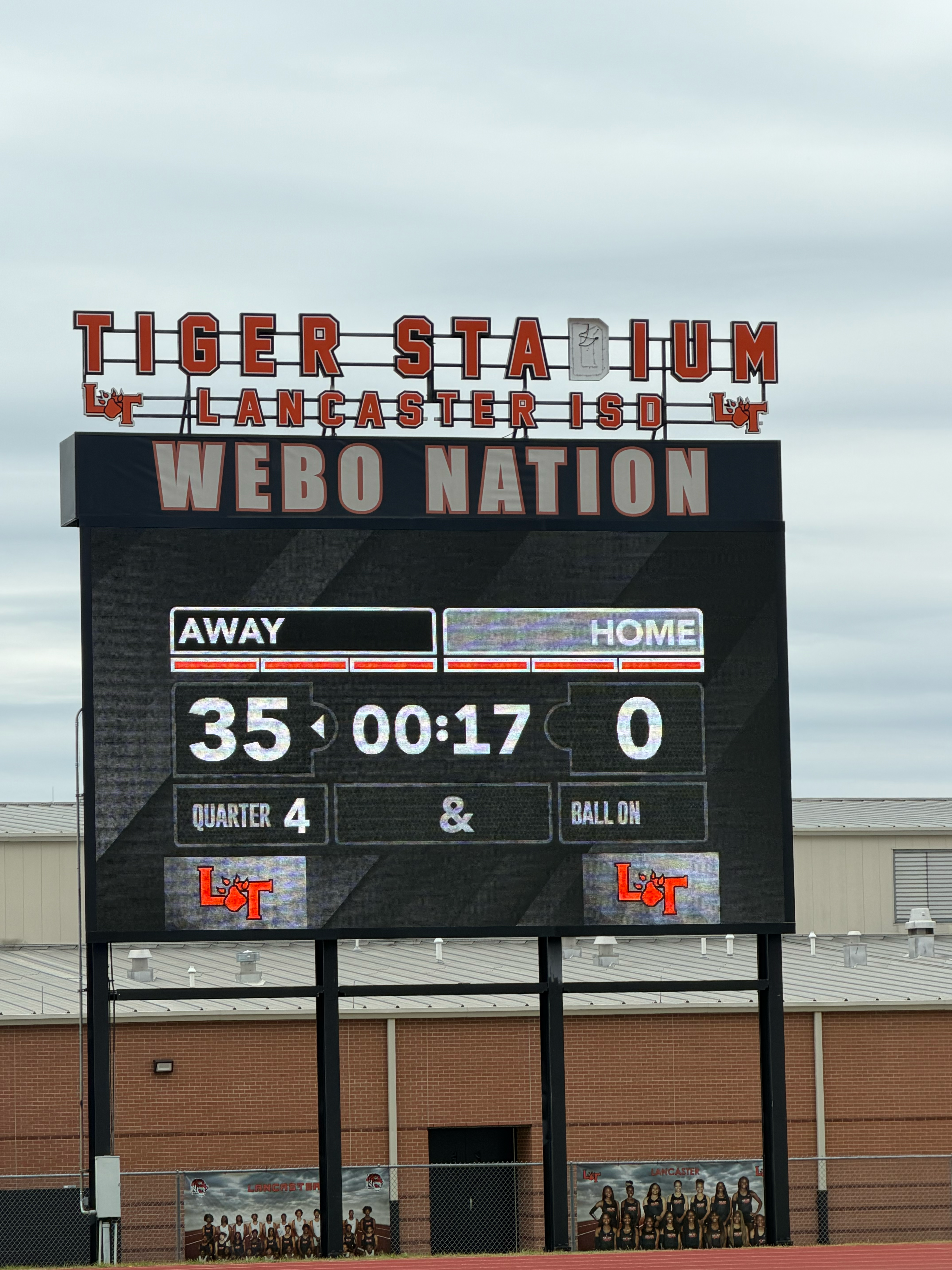 Game Scoreboard — Run Game Working